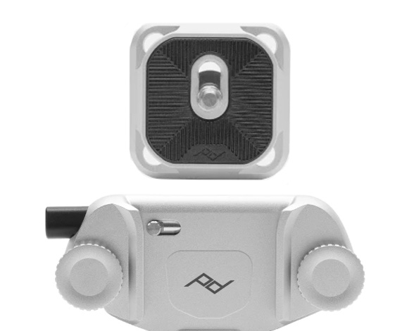 Peak Design - Capture Camera Clip (v3) silver - with standard plate