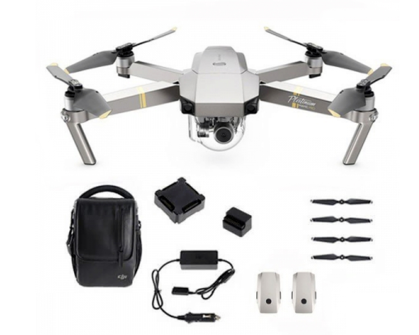 Dji Dji - Mavic Pro Fly More Combo, Platinum