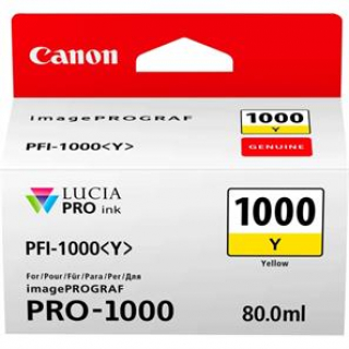 CANON INK PFI-1000 Y YELLOW