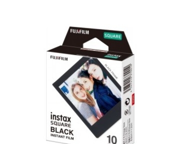 Fujifilm Instax Square Film 6x6 Black frame 10 Single
