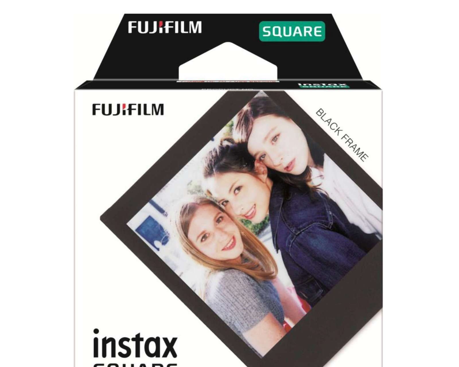 Fujifilm Instax Square Film 6x6 Black frame 20 Double