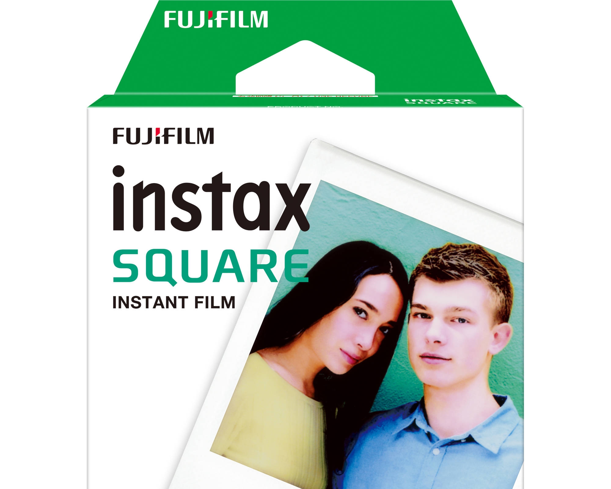 Fujifilm Instax Square Film 6x6 White frame 10 Single