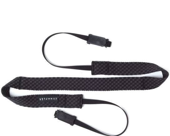 Crumpler Tracolla Check Nero Antracite