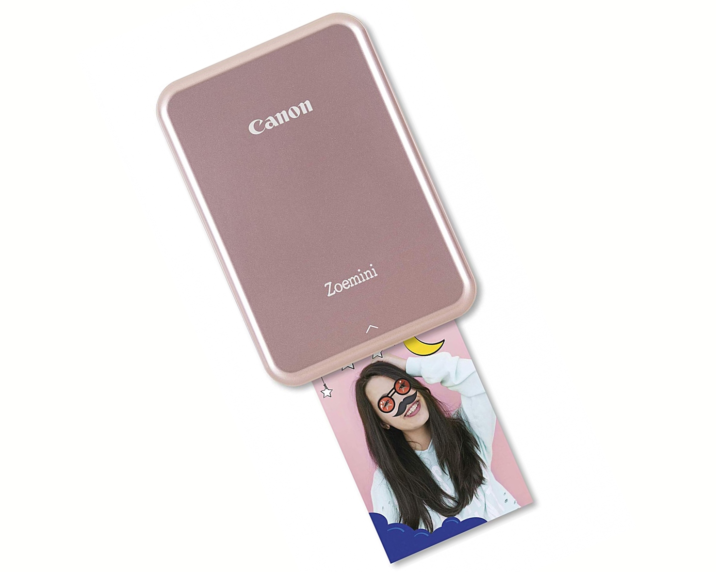 Canon Zoemini Rose Gold & White