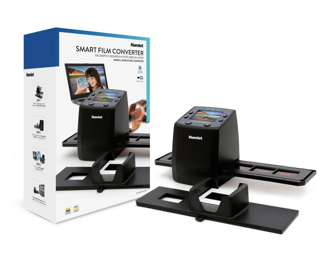 Hamlet Scanner convertitore Diapositive / Negativi