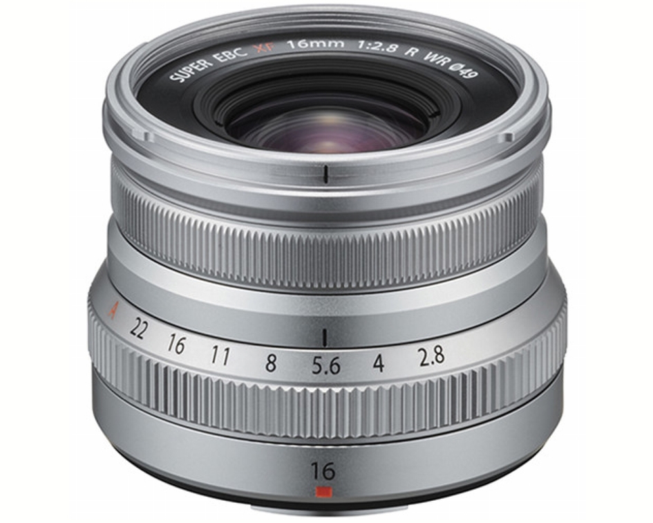 Fujifilm Fuji Fujinon ob. XF 16mm F2.8 R WR Silver