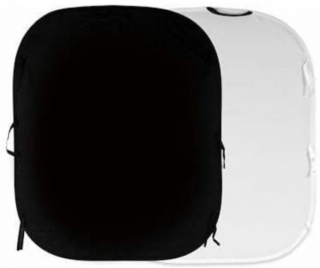 Lastolite Fondale ripiegabile Nero / Bianco 180 x 150 cm