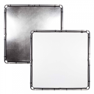Lastolite Tessuto SkyRapdid 1,5x1,5m argento e bianco