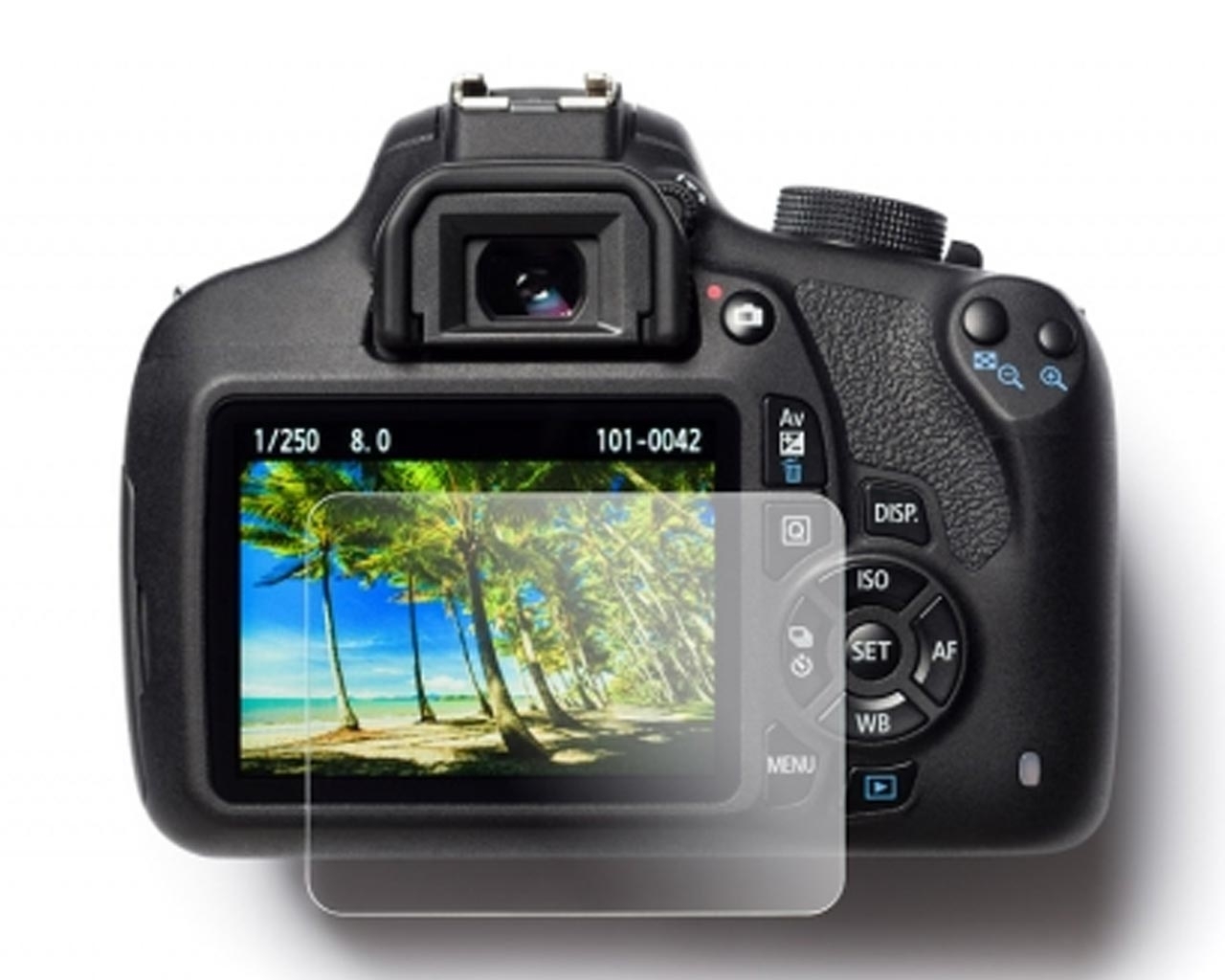 Easycover Screen protector Canon 6DMKII 90D 80D 77D tempered Glass