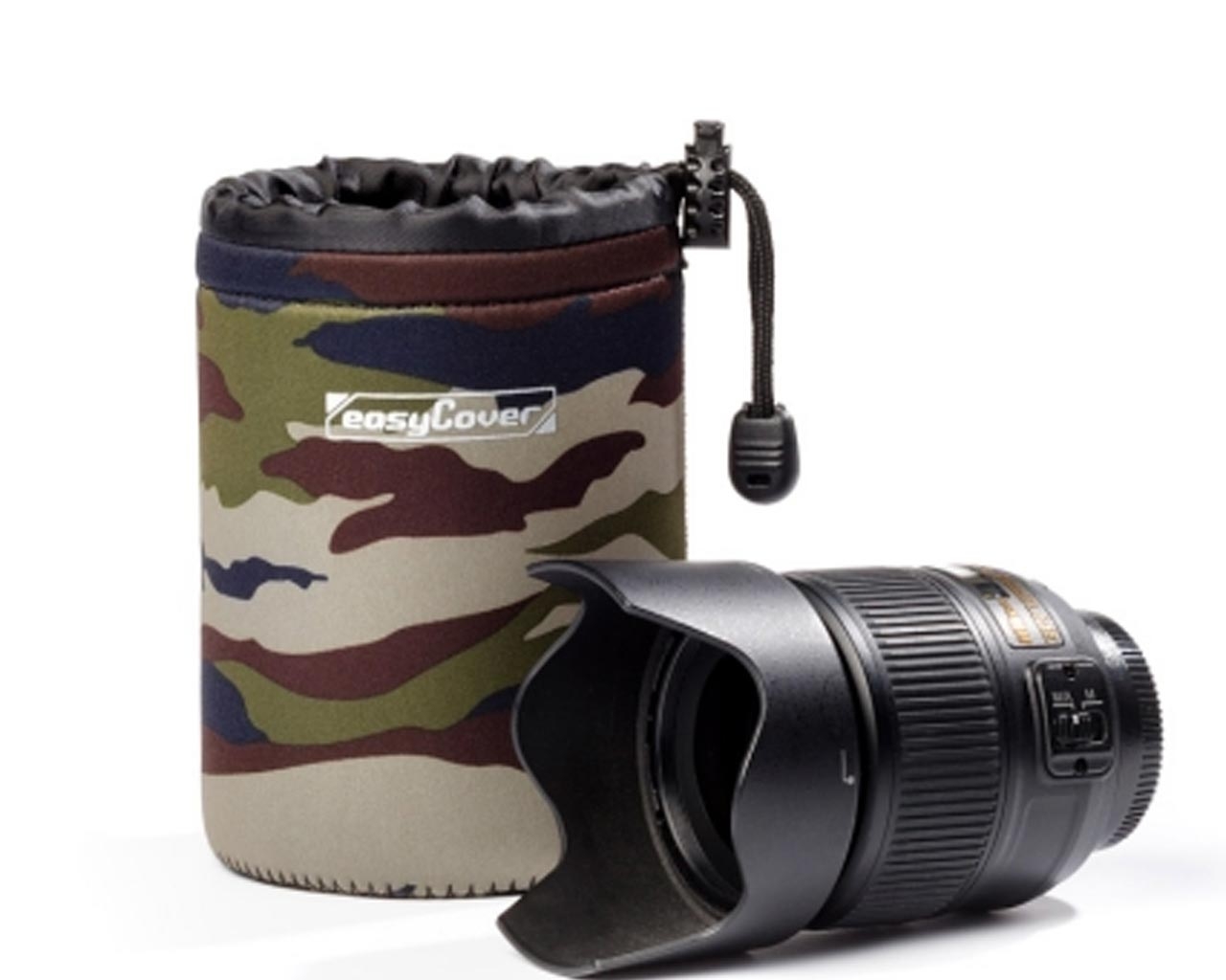 Easycover - Lens Case medium Camouflage