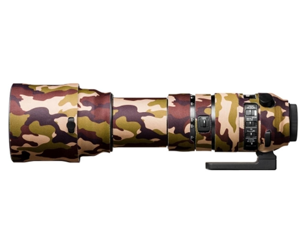 Easycover - Lens Oaks for Sigma 150-600mm F5-6.3 DG OS HSM Sport Brown Camouflage