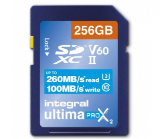 Integral INSDX256G-260/100U2 memory card