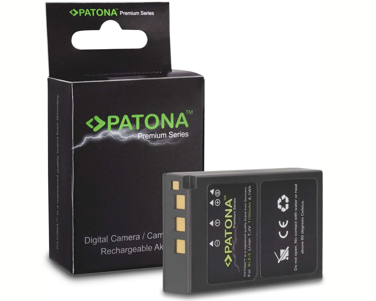 Batteria Patona BLS-5 Premium (x Olympus)