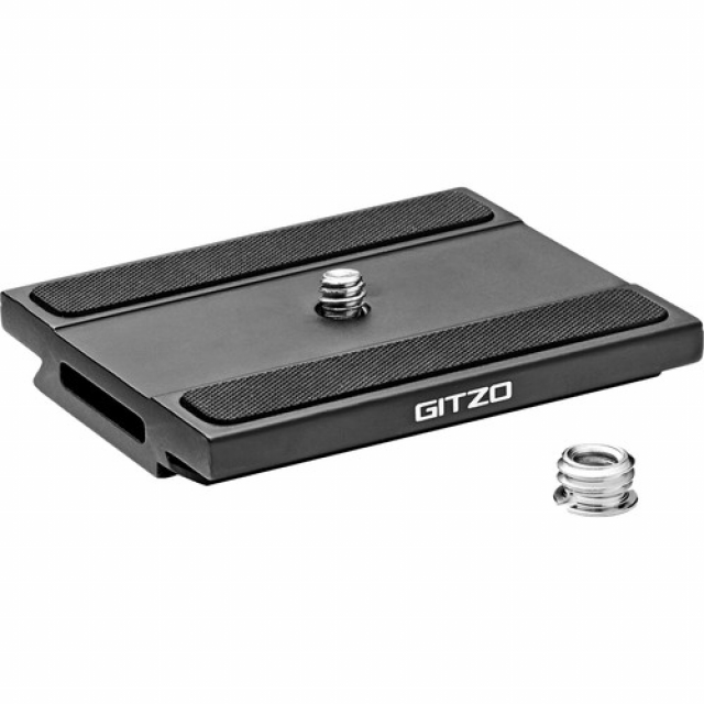 Gitzo Gitzo Piastra Qr D con inserti in gomma