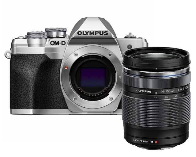 Om system olympus Olympus OM-D E-M10 Mark IV +14-150 F/4-5,6 II SILVER/BLACK