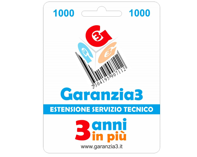 Garanzia3 Garantie 3 - 3 ans plus