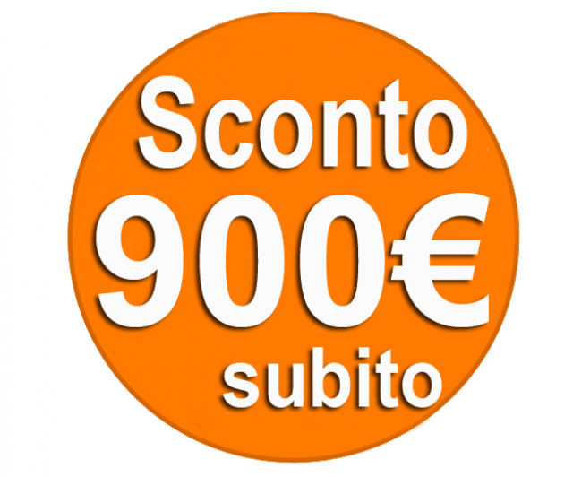  Sconto subito €.900