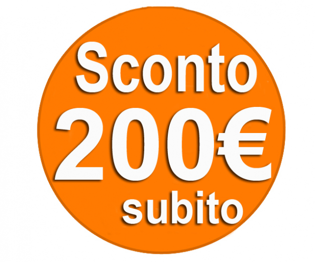  Sconto subito €.200
