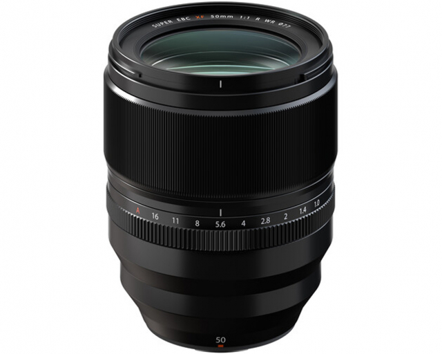 Fujifilm Fuji Ob. Fujinon XF 50mm F1,0 R WR X serie Black