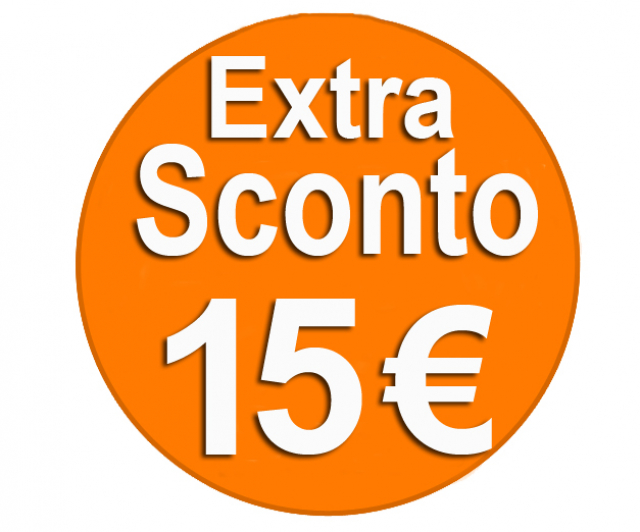  Sconto subito €.15