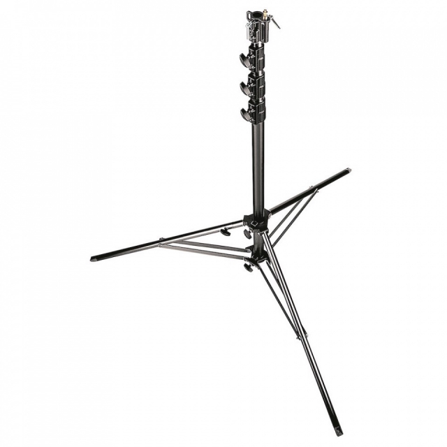 Manfrotto Manfrotto Stativo super nero con gamba di livellamento- Cod. 269BU