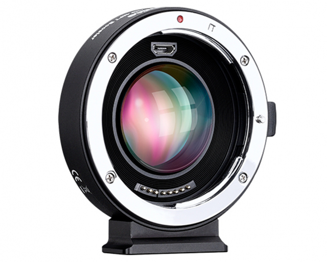 Commlite Commlite - CoMix Electronic from EF (canon) to M4/3 (Olympus) Focal Booster