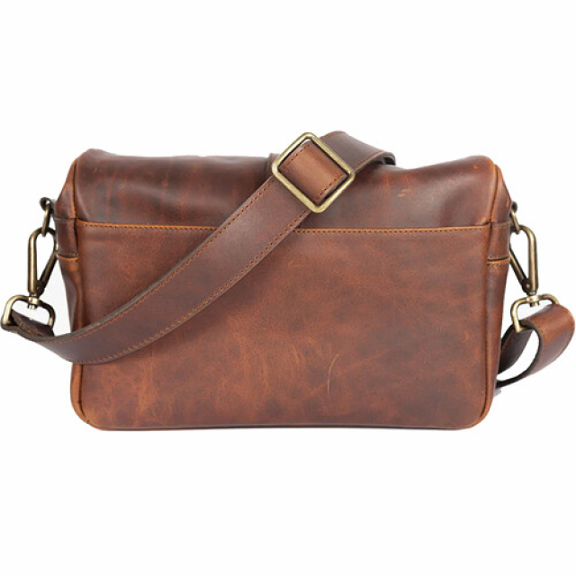 Bronkey Bronkey Paris Leather Camera Bag - Cognac, borsa piccola