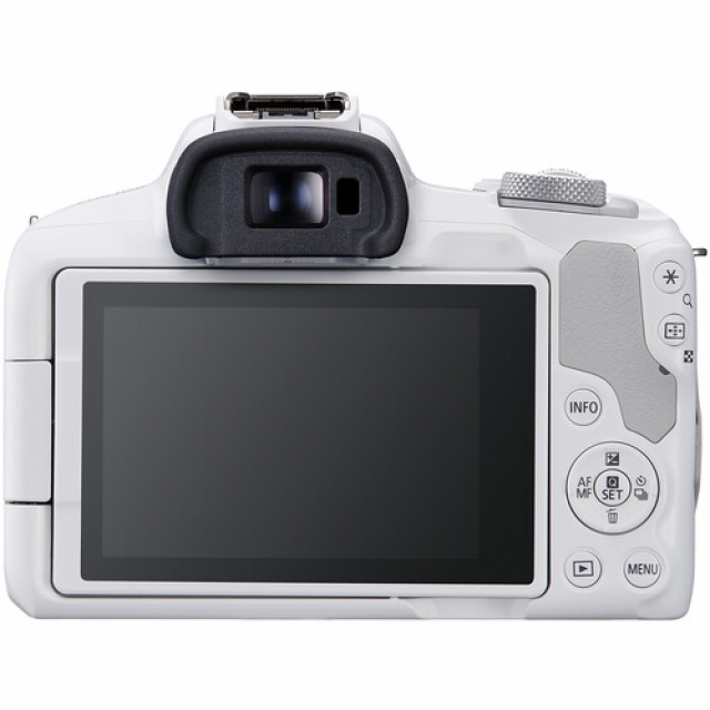 Canon Canon EOS R50, White + RF-S 18-45mm F4.5-6.3 IS STM Kit