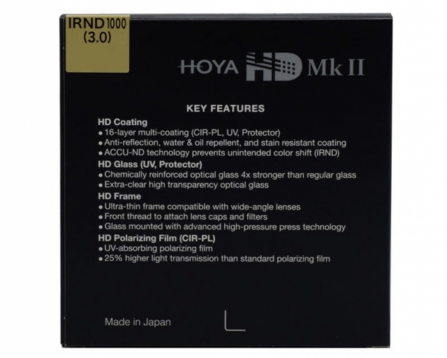 Hoya Hoya Filtro HD MkII IRND1000 (3.0) 67mm