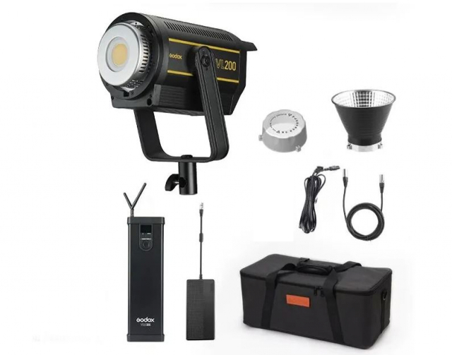 Godox Godox  VL-200 Illuminatore LED (funziona a rete - Batt. opz.)