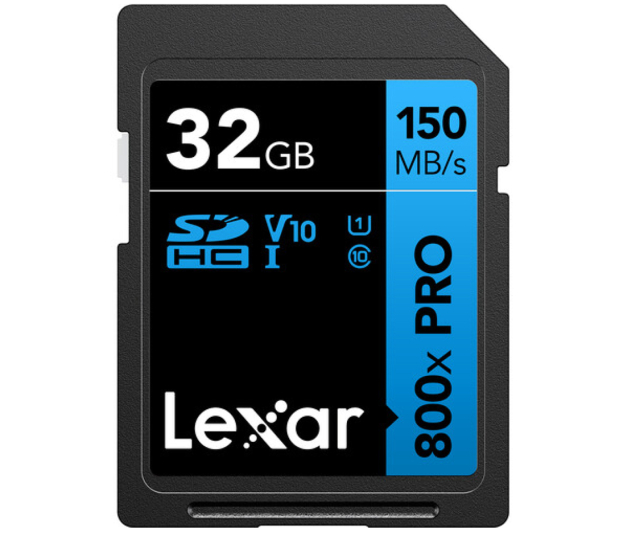 Lexar LEXAR 32GB Professional 800X SDXC UHS-I