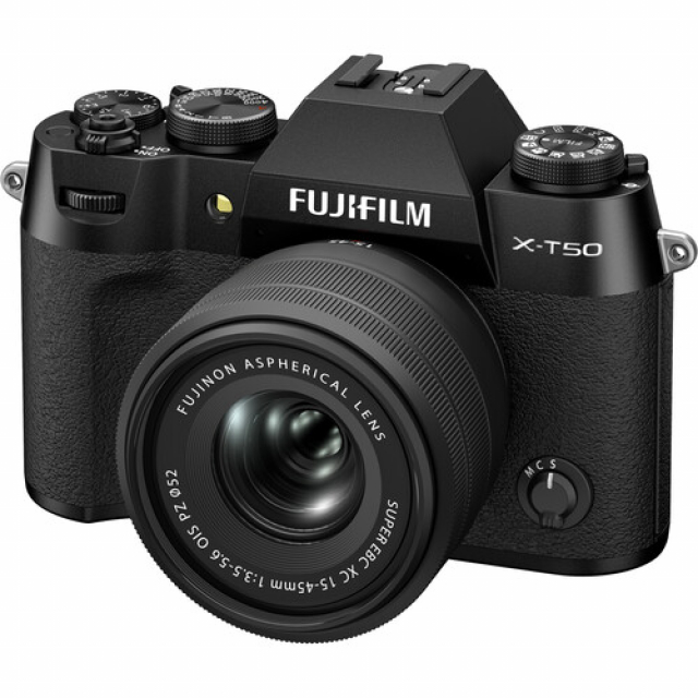 Fujifilm FujiFilm X-T50 + XC 15-45 Black