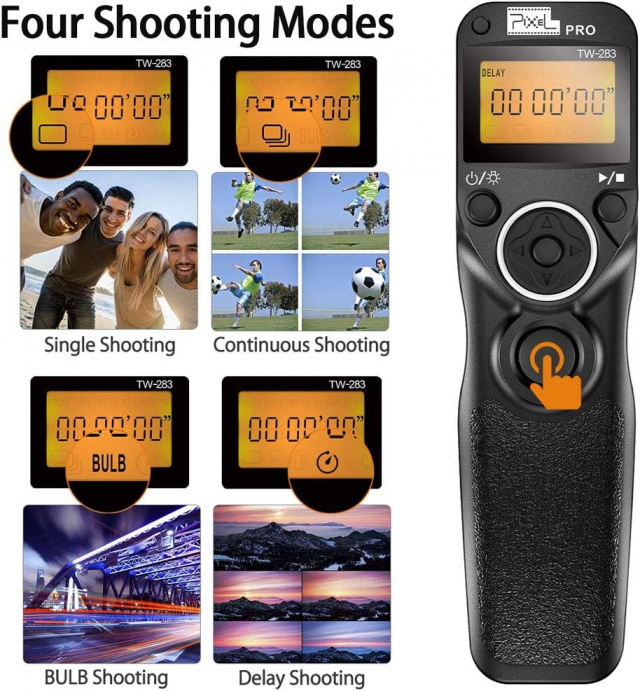 Pixel Pixel TW-283/N3 Wireless timer remote control Canon TC-80N3
