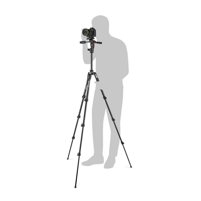 Manfrotto Befree Advanced Black con chiusura a leva + custodia- MKBFRLA4BK-3W