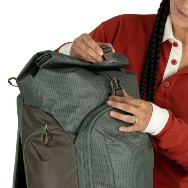 Osprey Osprey Transporter Roll Top Raven Black Os