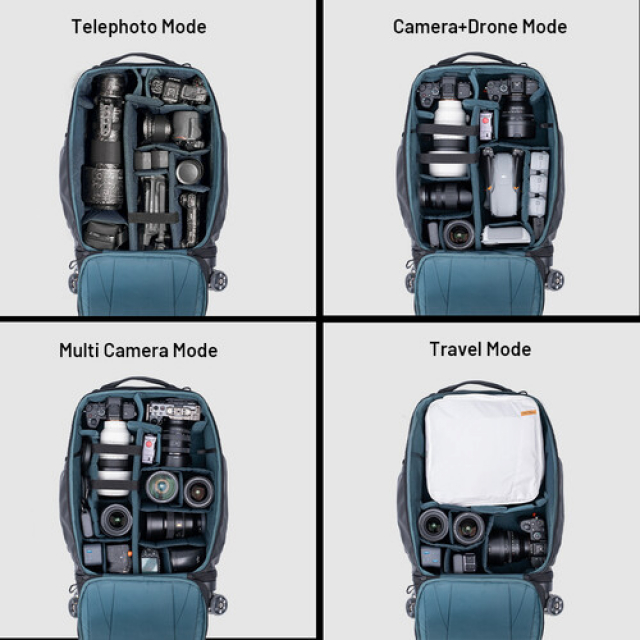 Pgytech Pgytech Roller Camera Backpack (Space Black)