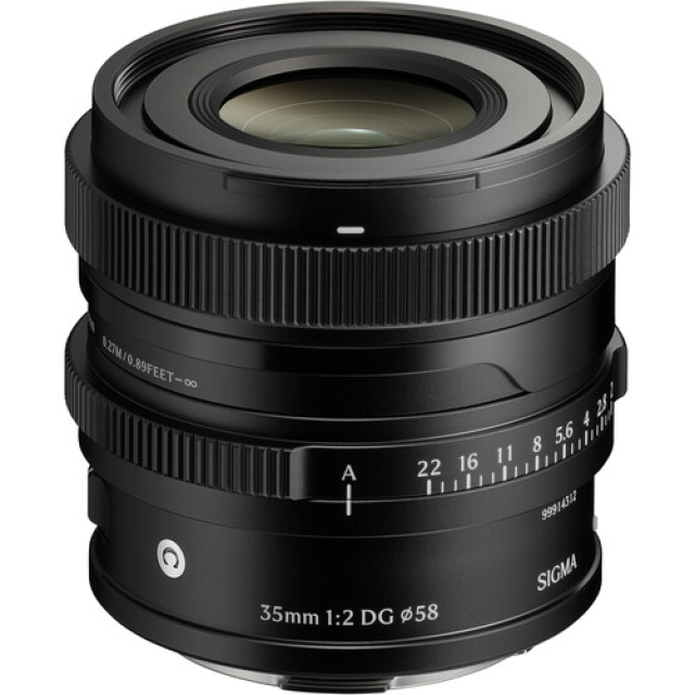 Sigma Sigma ob. 35mm F/2 DG (C) L-Mount Black 