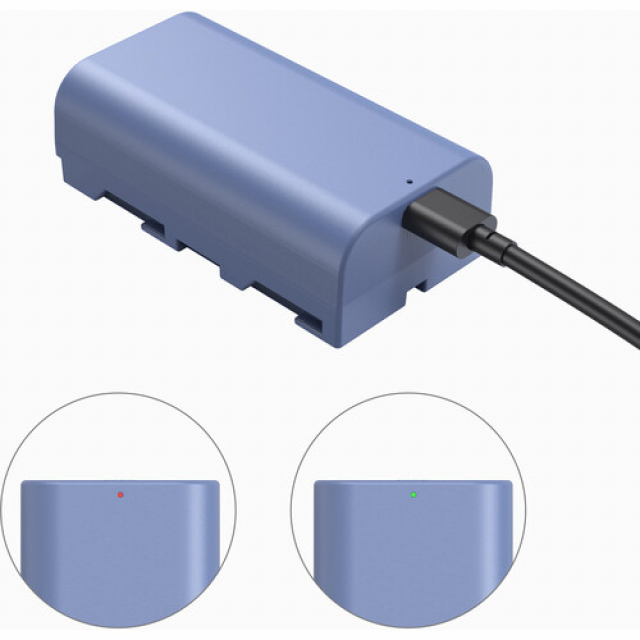 Smallrig SmallRig NP-F550 USB-C Rechargeable Camera Battery 4331