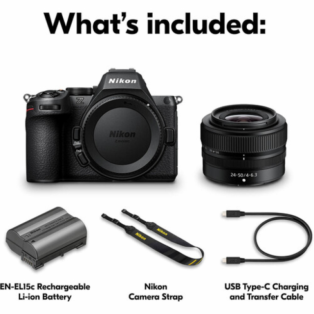 Nikon Nikon Z5 II + Z 24-50mm f/4-6.3 + SD 128gb - Gar. Nital