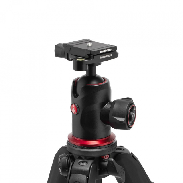 Manfrotto Manfrotto Kit 190X AS in Alluminio con testa a sfera 3 sez.