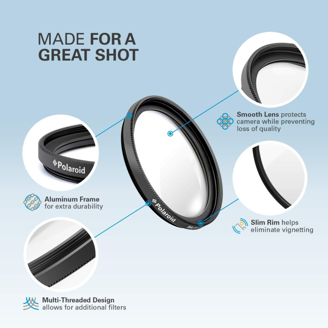 Polaroid Polaroid Multi Coated UV Filter 49mm