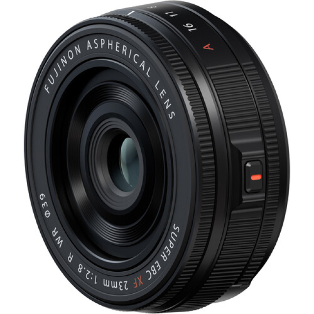 Fujifilm Fujifilm Fuji Fujinon ob. XF 23mm F/2.8 R WR Black