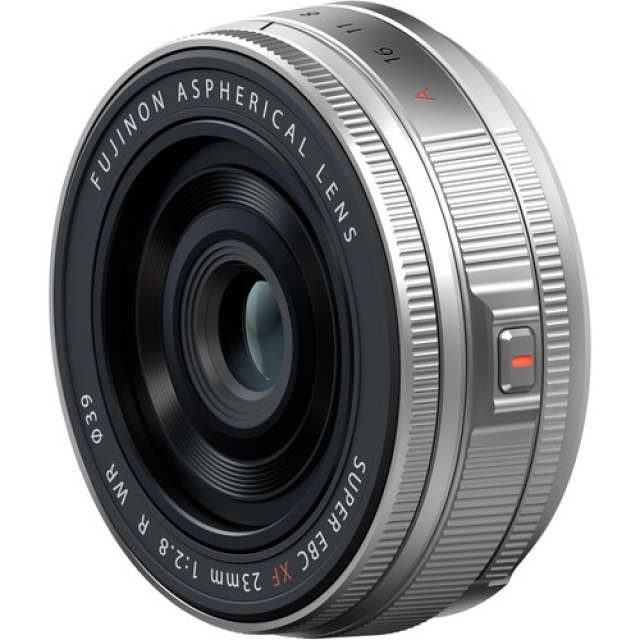 Fujifilm Fujifilm Fuji Fujinon ob. XF 23mm F/2.8 R WR Silver