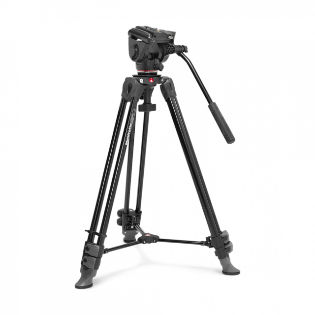 Manfrotto Manfrotto MVK500XAM Treppiede video in alluminio MVT502AM con Testa Fluid 500X