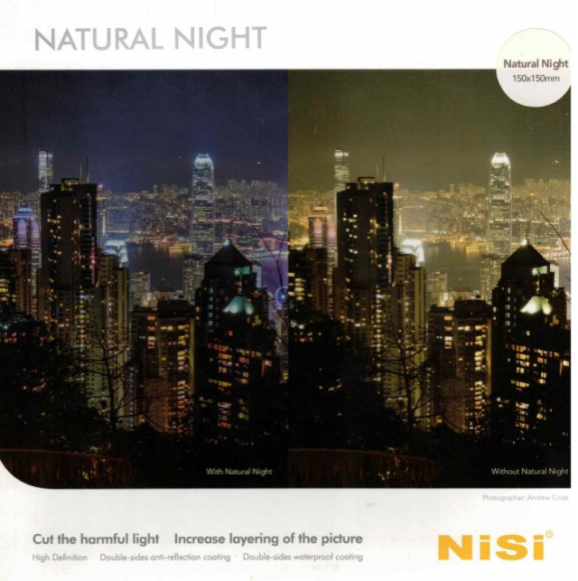 Nisi Nisi - Filtro Natural Night 150x150