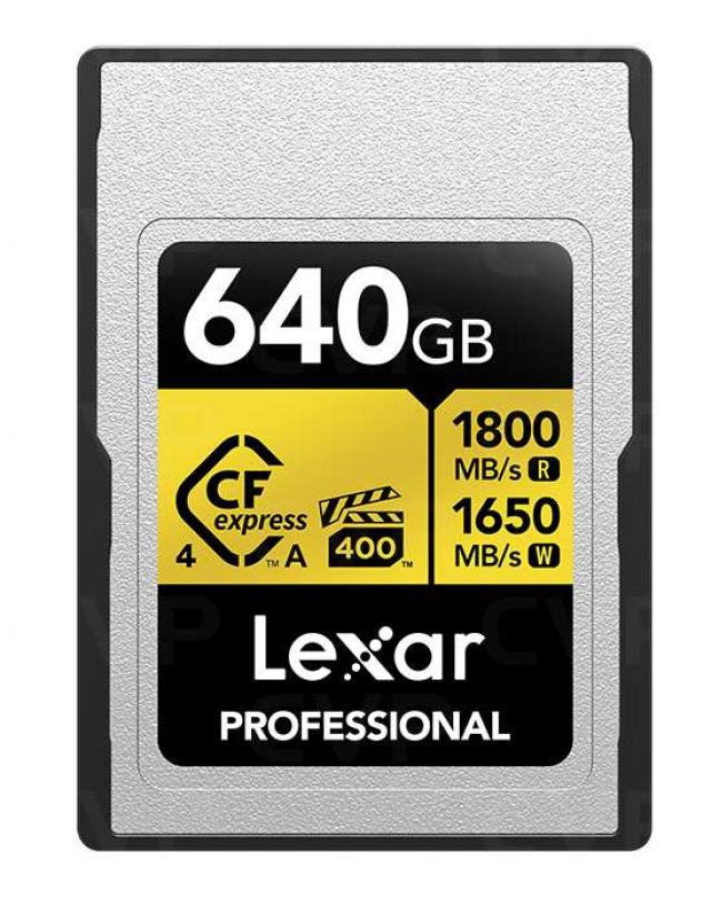 Lexar Lexar 640 GB CFexpress 4.0 Gold Type A Card