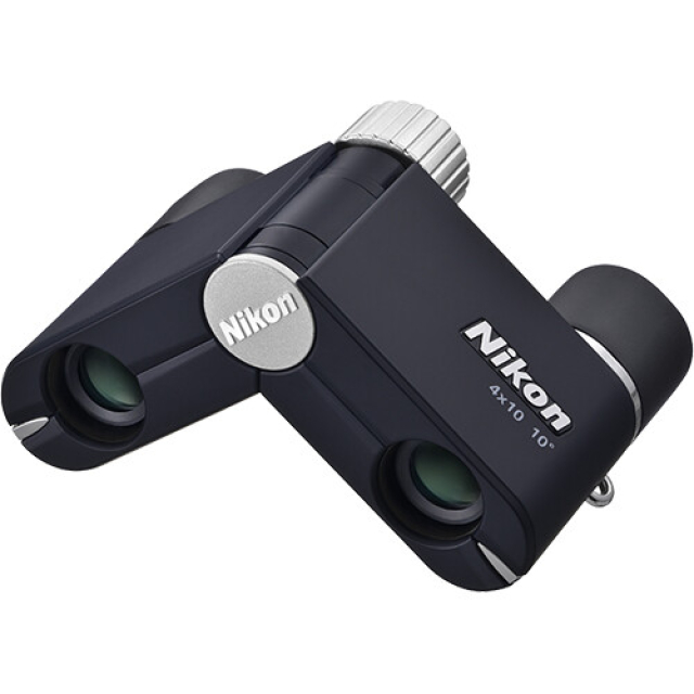 Nikon Nikon Binocolo 4x10D CF Blu Marine Dark Navy