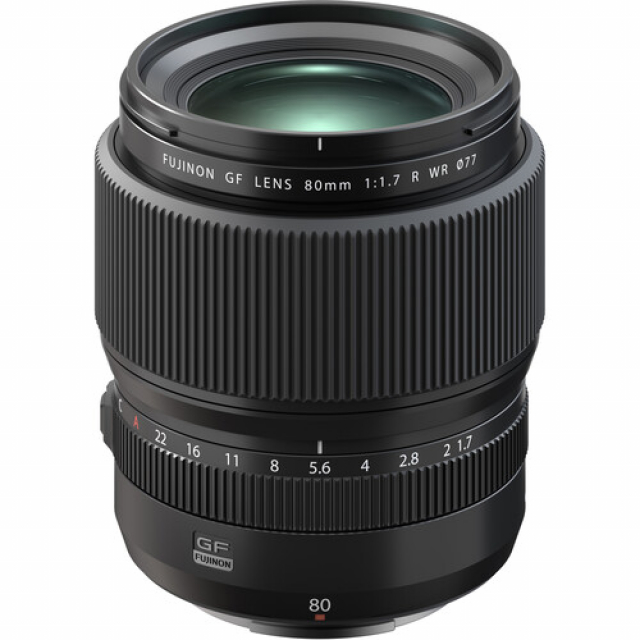 Fujifilm Fuji GFX Ob. GF 80mm F/1.7 R WR Matr.48A00082 -Noleggio-