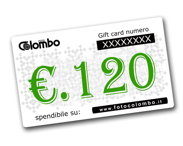  Giftcard 120 euro compresa