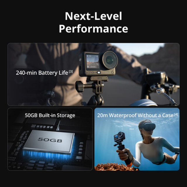 Dji Dji Osmo Action 6 Standard Combo